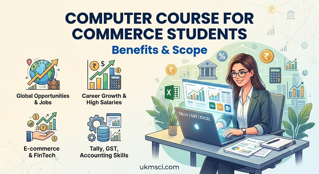 Computer Course for Commerce Students: Benefits and Scope